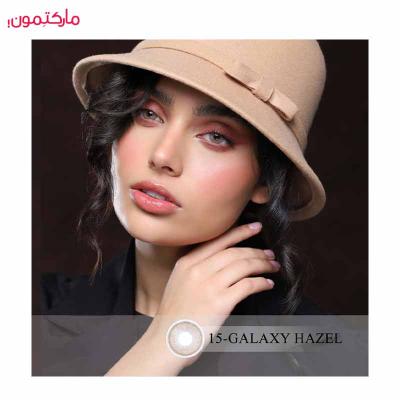 لنز چشم فصلی کانفست Confest رنگ Galaxy Hazel شماره No. 15